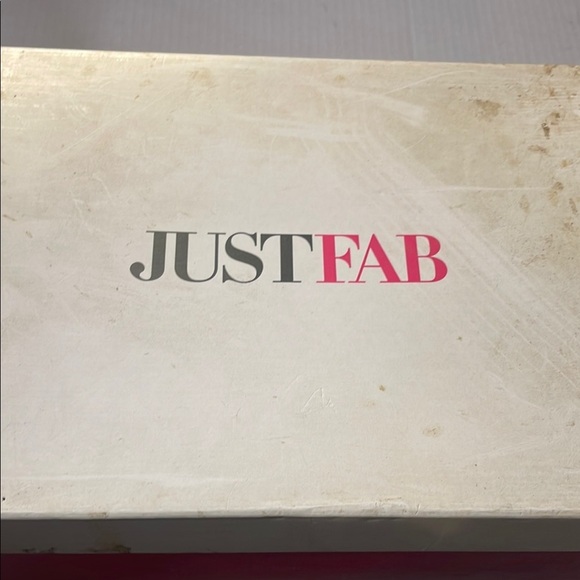 EUC JustFab Black & White Stiletto Heels Size 11 - Picture 10 of 10